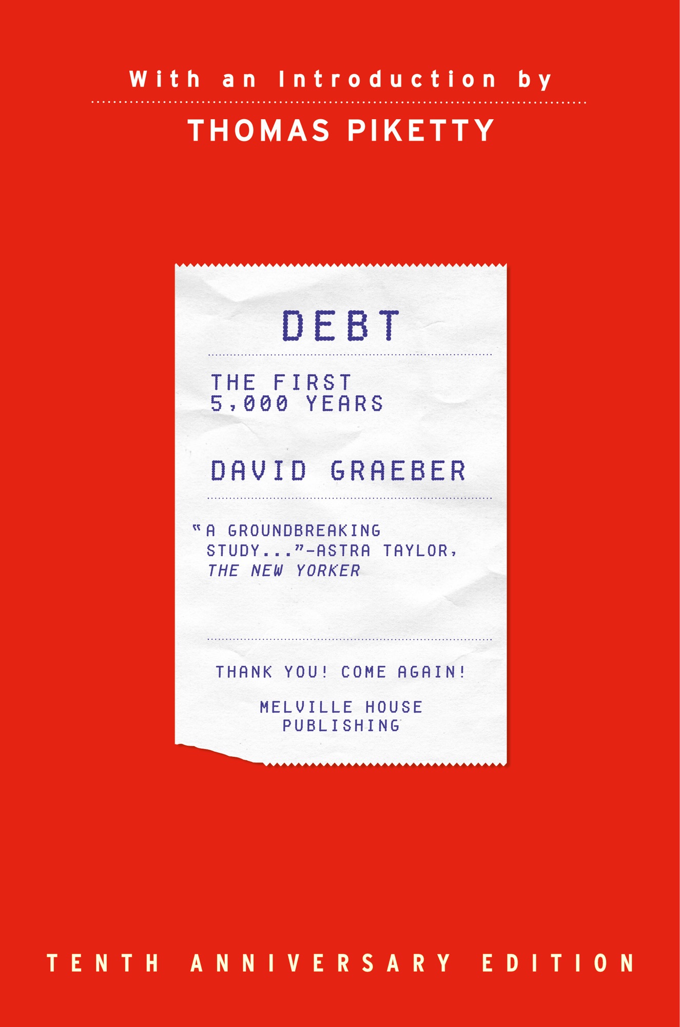 Debt: The First 5,000 Years cover
