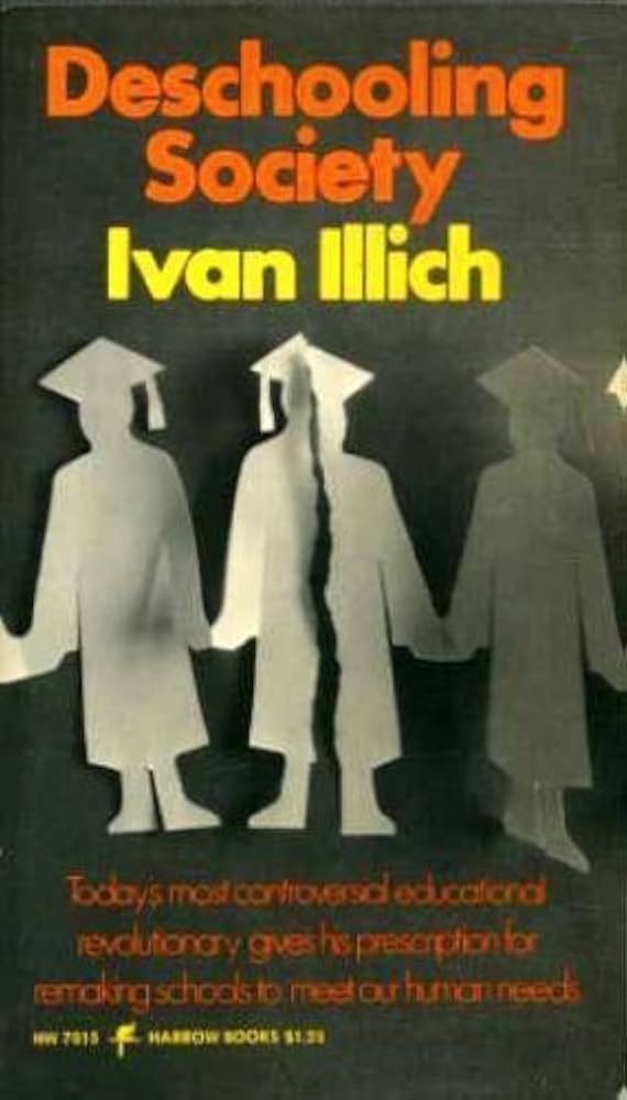 Deschooling Society cover