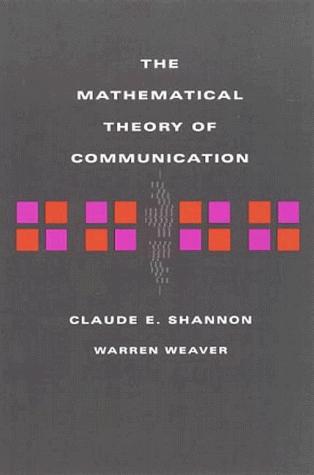The Mathematical Theory of Communication cover