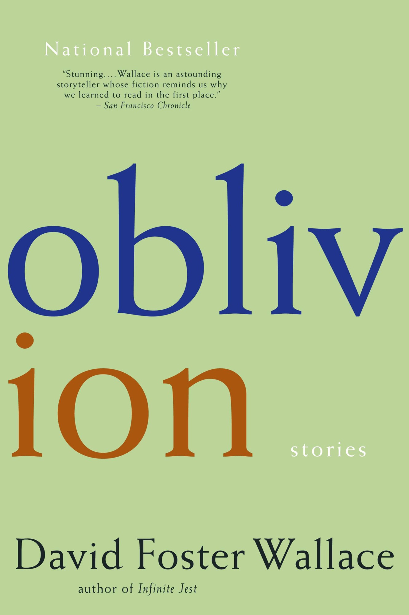 Oblivion: Stories cover