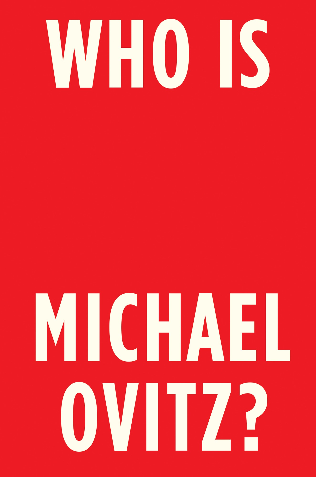 Who Is Michael Ovitz? cover