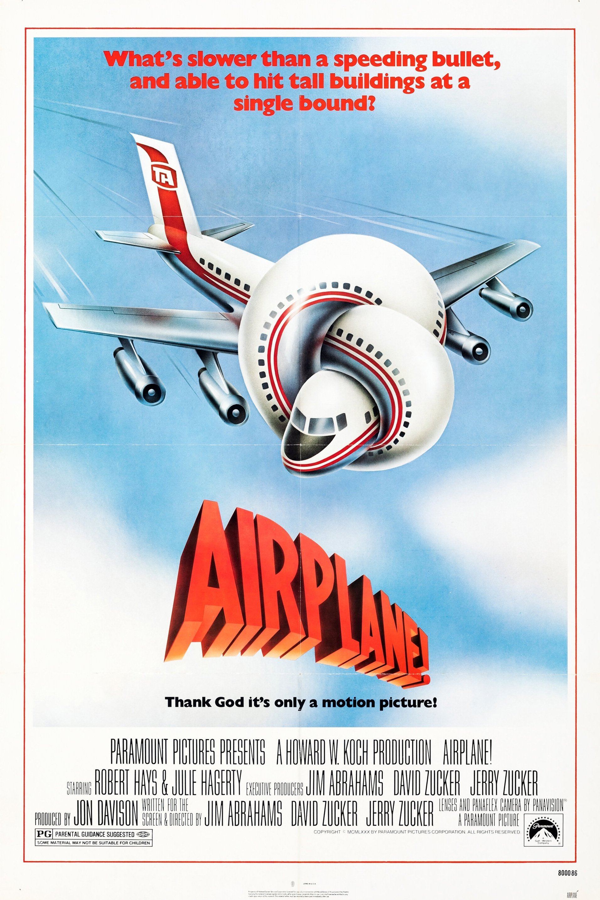 Airplane! poster