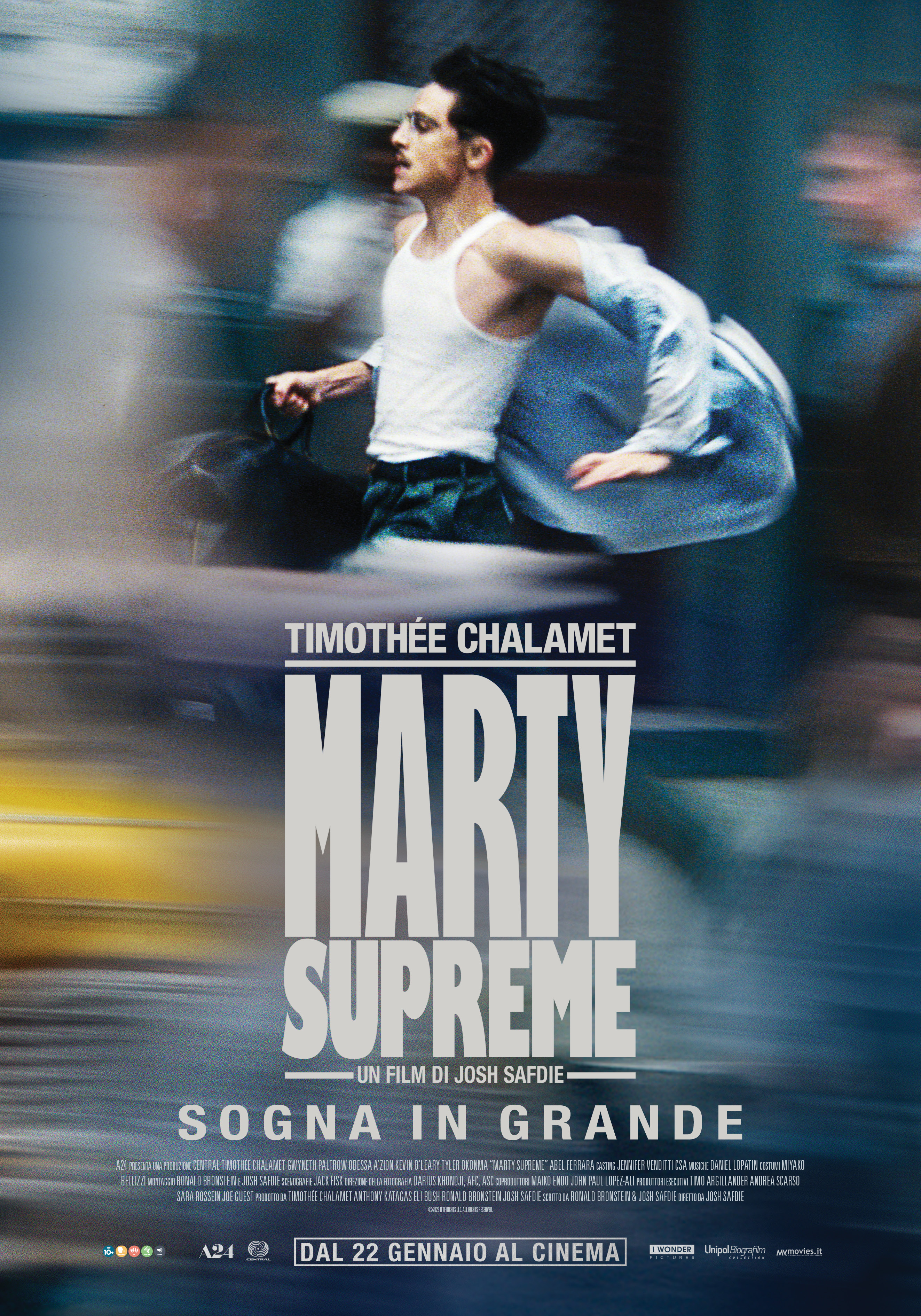 Marty Supreme poster