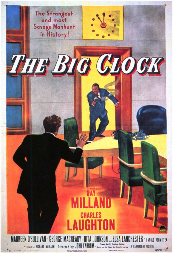 The Big Clock poster